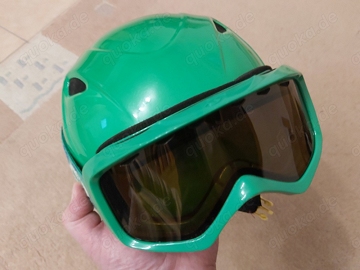 Giro Skihelm + Brille für Kinder