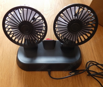Neuer Doppel Ventilator mit USB