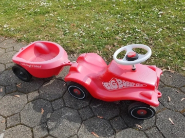Gebrauchtes Bobbycar mit Anhänger