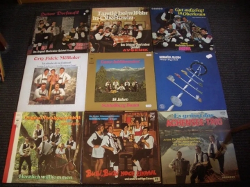 17 x Volks- LP‘s für Liebhaber!