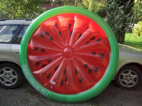 2 sehr große lustige Intex Badeinseln Bett für 2 Personen Sun Lounger Pool