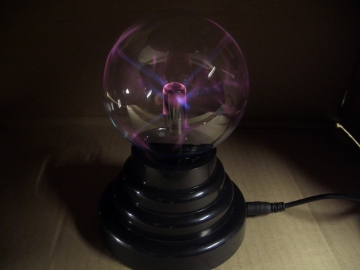 Plasmakugel USB, 230 Volt oder 4x Micro Batterien