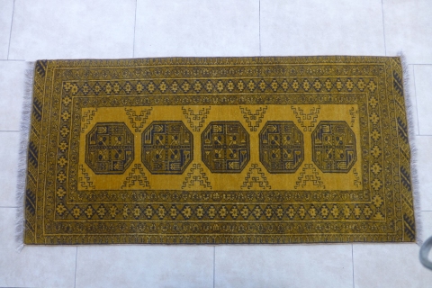 Orientteppich Gold Afghan