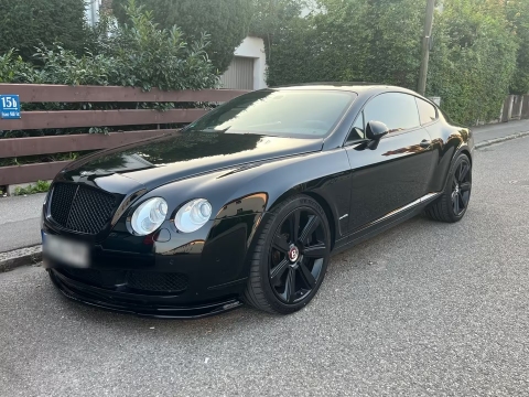 Bentley Continental GT Mulliner Massages./Black&Black