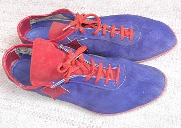 Laufschuhe mit Spikes