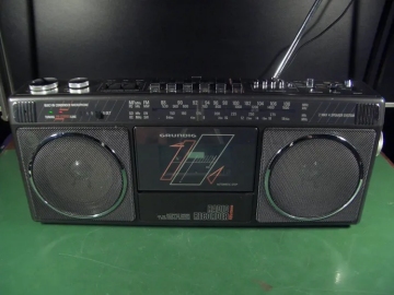 Vintage Grundig Boombox Grundig RR 455 Radiorecorder Riemen neu