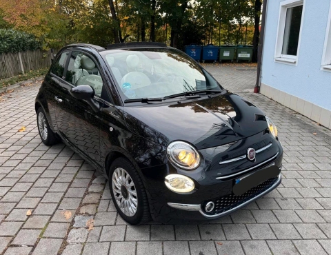 Fiat 500c Cabrio Dolcevita Benzin/Hybrid mit wenig Kilometer
