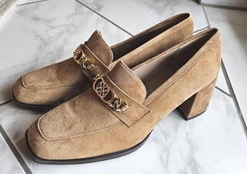 neue Damen Pumps - Gr 41 von Unisa, Farbe Camel