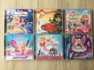 6x verschiedene Barbie CDs
