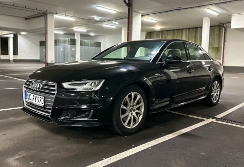 Audi A4 B9 2.0 TFSI S-line ACC, LED, Navi, Alcantara