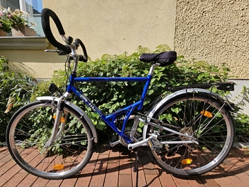 Neuwertig! 28 er Herren Alu Fahrrad MTB Cityrad Mountain Trekking 21 Gang Shimano TOP!