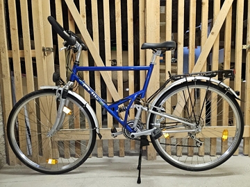 Neuwertig! 28 er Herren Alu Fahrrad Fully MTB Mountain Trekking 21 Gang Shimano TOP!