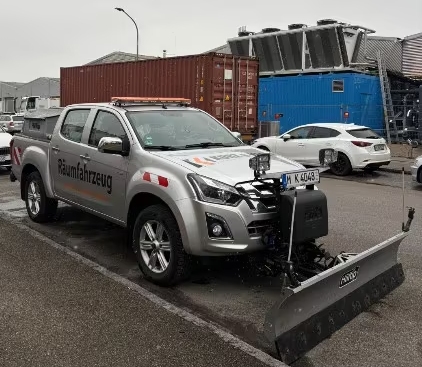 Isuzu D-Max Winterdienstfahrzeug mit Ausstattung