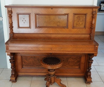 Klavier von Schiedmayer & Söhne, ca. 1894, 1999 generalüberholt zu verschenken