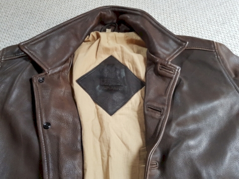Motorrad Lederjacke von SKINS, Größe 52 - 54