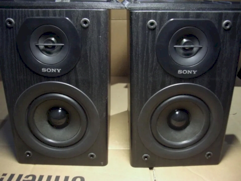 Bassreflex Regalboxen Sony SS-CMX500 mit Kabel