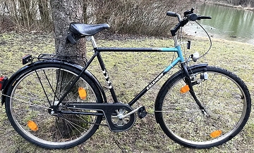 KALKHOFF 5-Gang Herren Cityrad, 28 , 1990er Jahre: Verkehrssicher, Schaltmangel