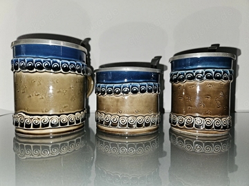 Rarität! 3 Rosenthal Bierkrüge Bierseidel Bjön Wiinblad Brotzeit Sammlerstücke!