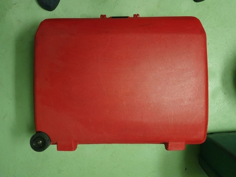 Samonite Hartschalen Koffer mit 2 Rollen rot 65x53x22