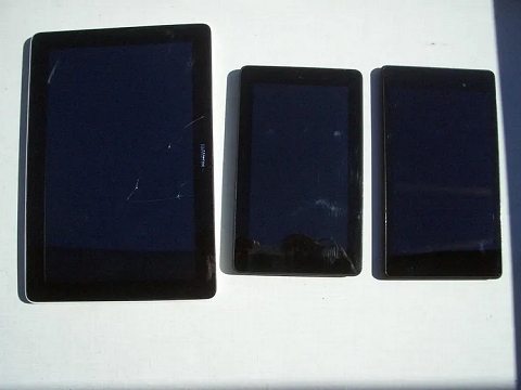 3 Tablets Huawei, Amzon Fire 5, Asus Nexus