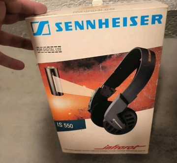 Vintage Sennheiser IS 550 Kopfhörer