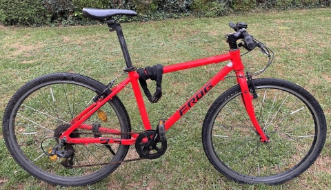FROG 8-Gang Jugend MTB, 26 , RH 41cm, lange Sattelstütze fährt gut