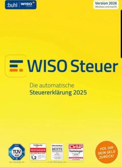 NEU! WISO Steuer 2026 mit Profi Check! Steuerjahr 2025! NP 165,-!
