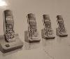 Telefonset mit 4 Geräten