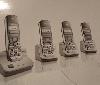 Telefonset mit 4 Geräten