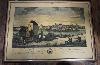 Wandbild, historisches München um 1770, Guckkastenstich nach B.F. Leizelt