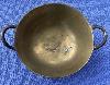 Bronzeschale schwer mit Henkeln Uralt Messing
