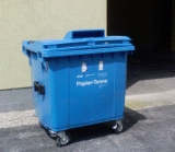 Viel Arbeit für die Müllabfuhr zur Weihnachtszeit