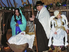 Waldweihnacht mit lebendiger Krippe