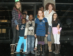 Rund 100 Kinder vom WBB bei Holiday On Ice