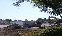 Stillstand am Tramdepot