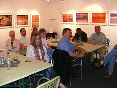 Rechtsanwalt Wolfgang Haag beim 9. Unternehmerstammtisch in Laim