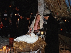 Waldweihnacht mit lebendiger Krippe