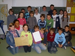 Schüler der Grundsschule an der Droste-Hülshof-Straße schreiben an die Bundeskanzlerin