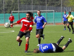 Dankeschön-Aktion der Fussballer des SV München Laim