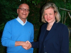 Bezirksgeschäftsführerin zu Besuch