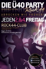 Abrocken wie früher - Ü-40 Party an der Landsberger Straße