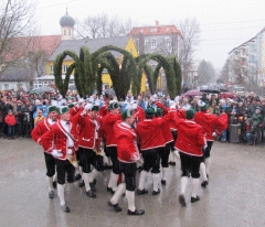 Schäfflertanz auf dem Laimer Anger