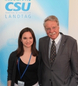 Cynthia Gaßmann aus Laim am Girls- und Boys-Day zu Gast im Landtag