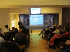 Unternehmerstammtisch in der Bank