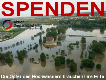 Jahrhunderthochwasser 2013 - Bitte spenden Sie!