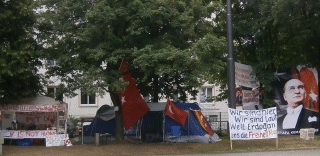 Mahnwache am türkischem Konsulat 