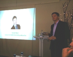 Der Anlage-Abend: Peter Fuchs und Harald Albert beim 42. Unternehmerstammtisch in Laim