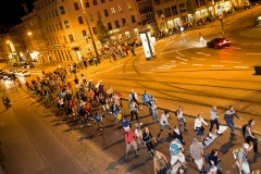 Die AOK Blade Night am 19. August auf der Strecke West