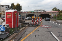 Laimer Unterführung wieder dicht