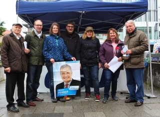 EU-Wahlkampf-Endspurt in Laim